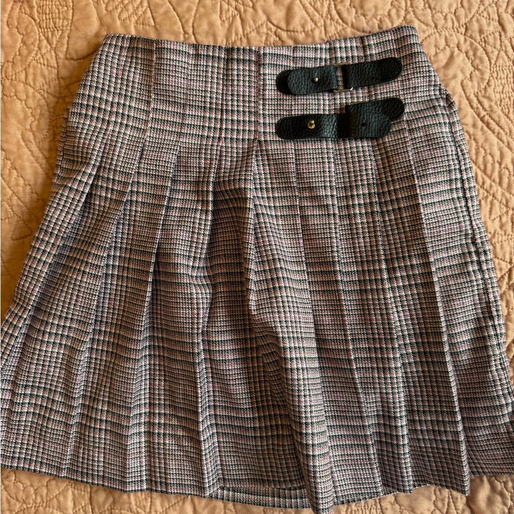 Plaid skirt